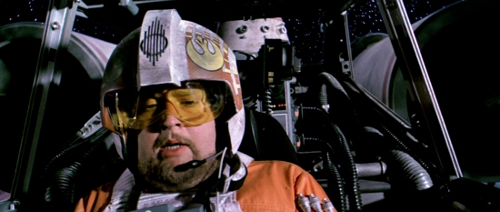 This picture of Jek Porkins has nothing to do with what I'm talking about, but his sacrifice cannot go unnoticed. "I can hold it!" Turns out you couldn't, but you now hold all of our hearts.